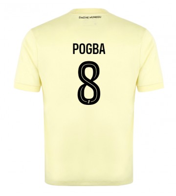 AS Monaco Paul Pogba #8 Tredje trøje 2025-26 Kort ærmer